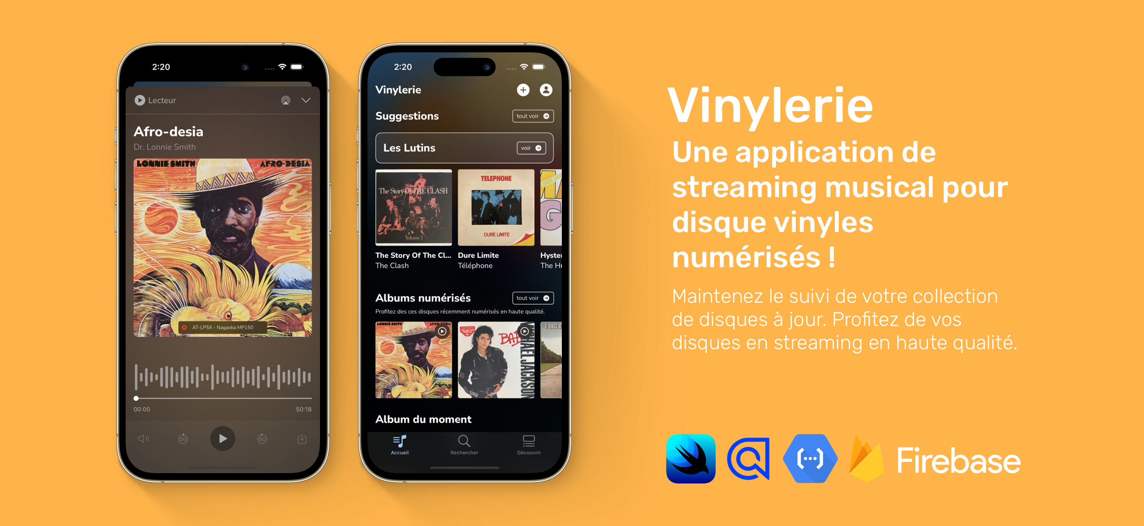 vinylerie app showcase