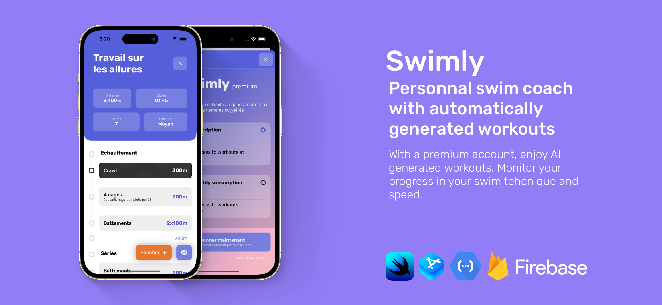 swimly app showcase